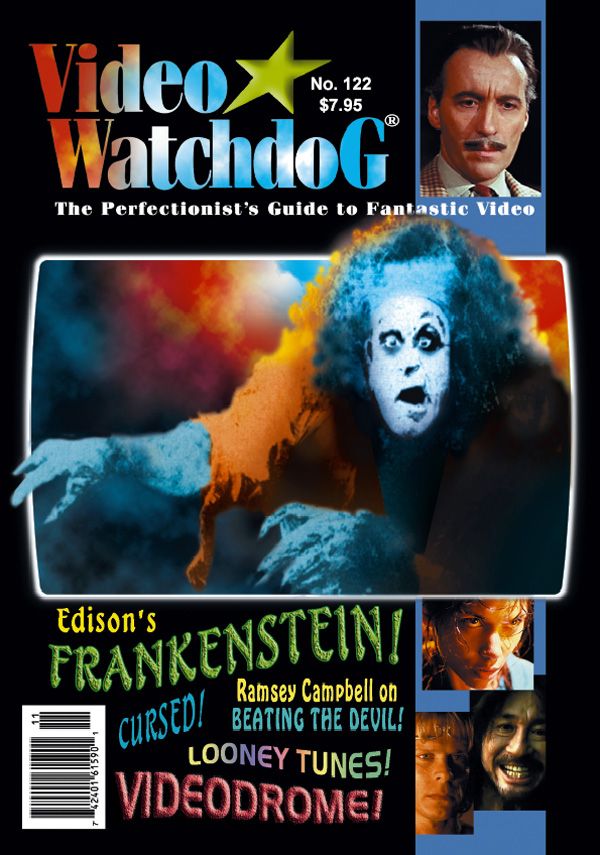 VIDEO WATCHDOG magazine side cover Issue 122 October 2005