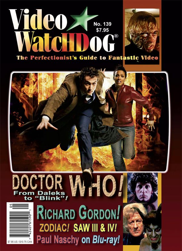 VIDEO WATCHDOG magazine side cover Issue 139 May 2008