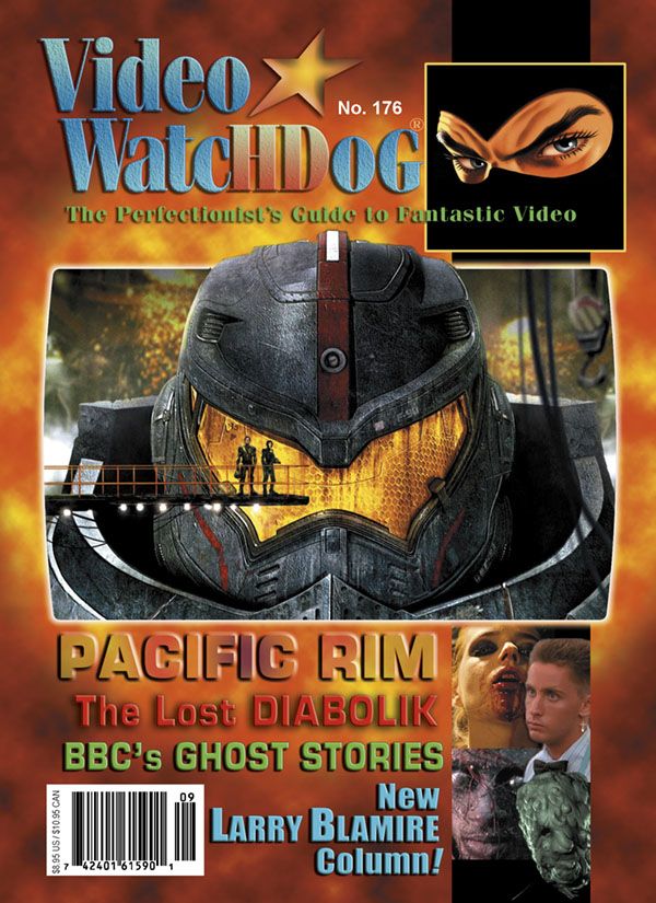 VIDEO WATCHDOG magazine side cover Issue 176 May/June 2014