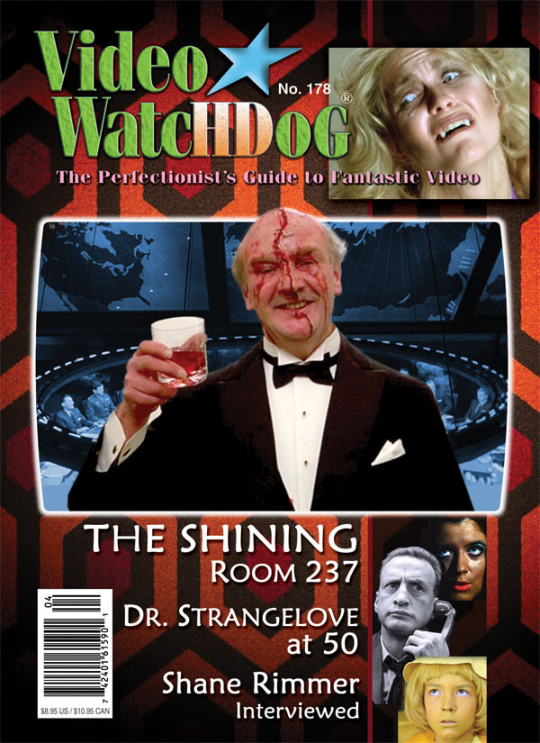 VIDEO WATCHDOG magazine side cover Issue 178 March/April 2015