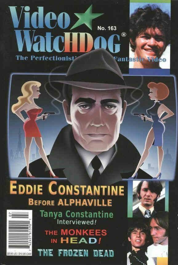 VIDEO WATCHDOG magazine side cover Issue 163 July/August 2011