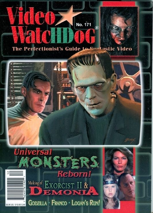 VIDEO WATCHDOG magazine side cover Issue 171 December 2012
