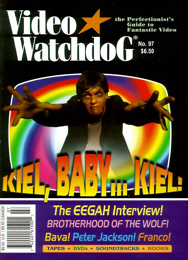 VIDEO WATCHDOG magazine side cover Issue 97 July 2003