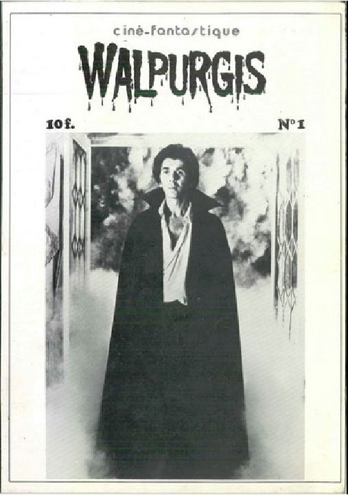 WALPURGIS magazine side cover Issue 1 February 1980