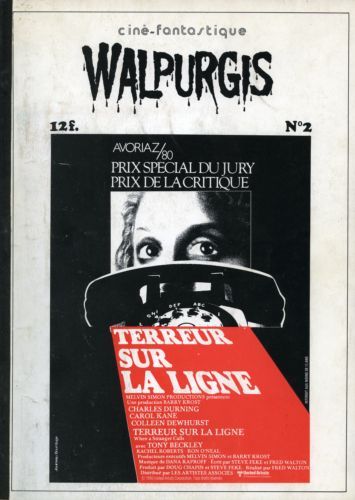 WALPURGIS magazine side cover Issue 2 June/July 1980