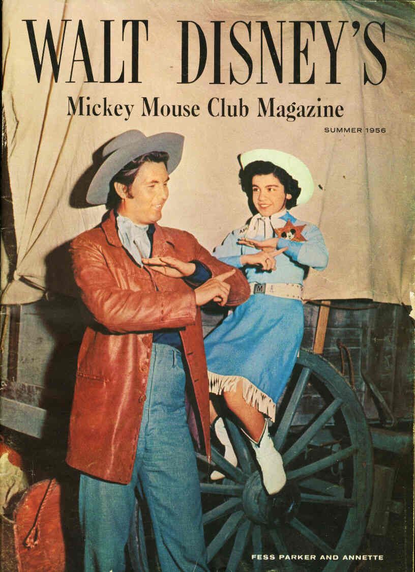 WALT DISNEY S MAGAZINE magazine side cover Issue 3  Vol 1 # 3 Summer 1956