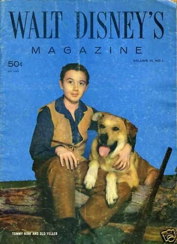 WALT DISNEY S MAGAZINE magazine side cover Issue 13  Vol 3 # 1  December 1957