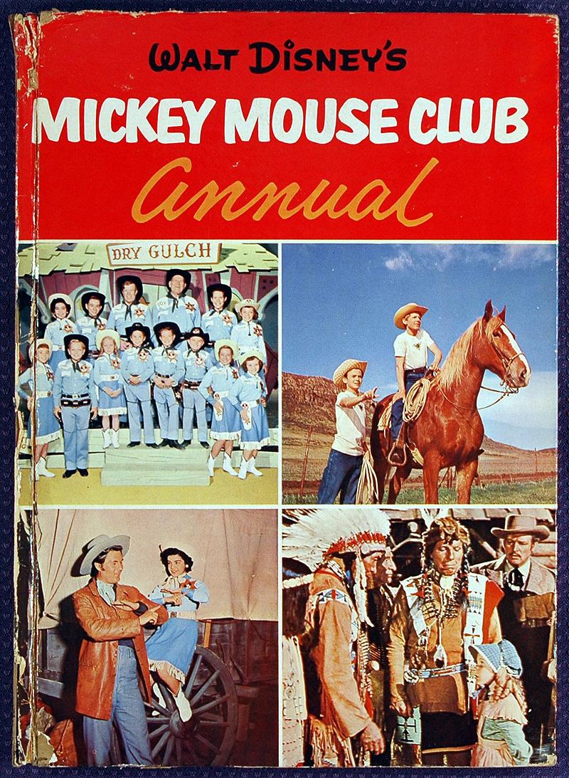 WALT DISNEY S MAGAZINE magazine side cover  Annual  1956