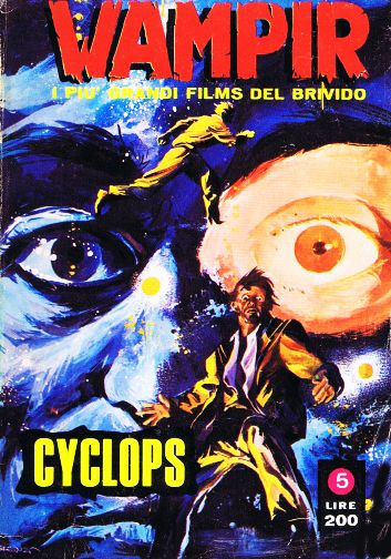 WAMPIR magazine side cover Issue 5 November 1970