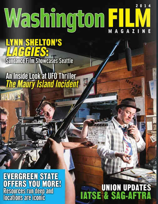 WASHINGTON FILM MAGAZINE magazine side cover  2014
