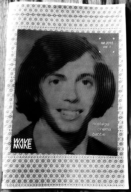 WAVEWAVE magazine side cover Issue 1 Fall 2015