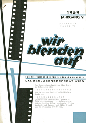 WIR BLENDEN AUF (At) magazine side cover Issue 75  1959