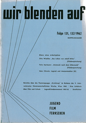 WIR BLENDEN AUF (At) magazine side cover Issue 131/132  1962