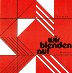 WIR BLENDEN AUF (At) magazine side cover Issue 318  1977