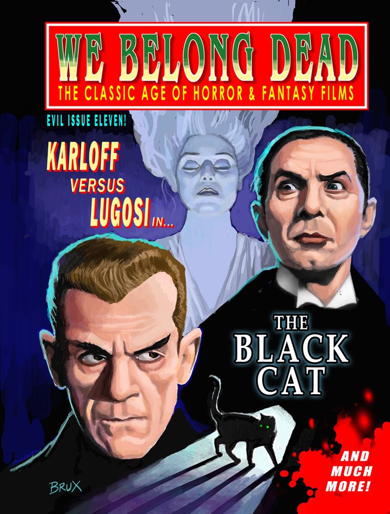 WE BELONG DEAD magazine side cover Issue 11 October/November/December 2013