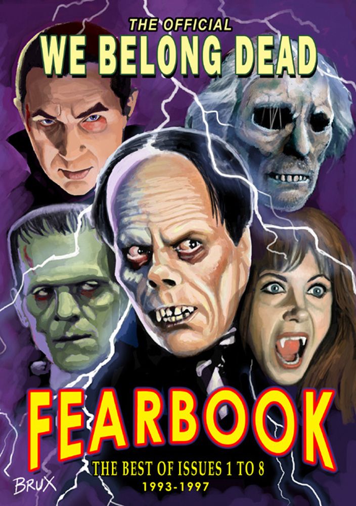WE BELONG DEAD magazine side cover  Fearbook November/December 2013