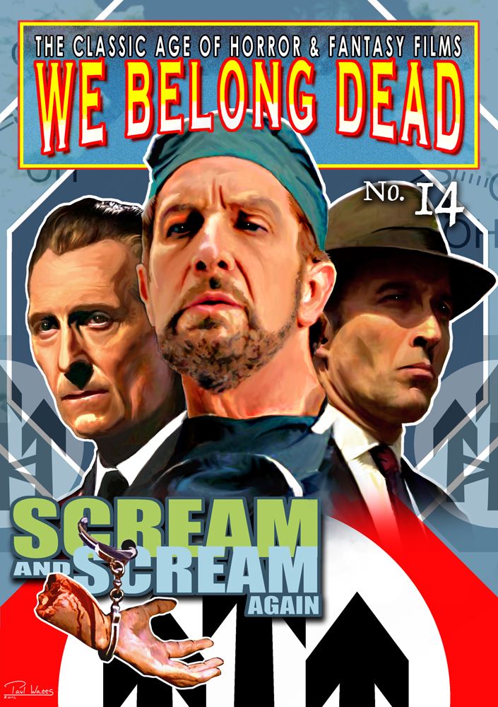 WE BELONG DEAD magazine side cover Issue 14  