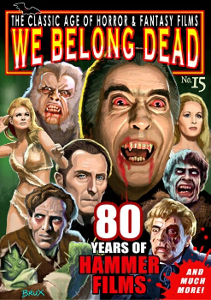 WE BELONG DEAD magazine side cover Issue 15  