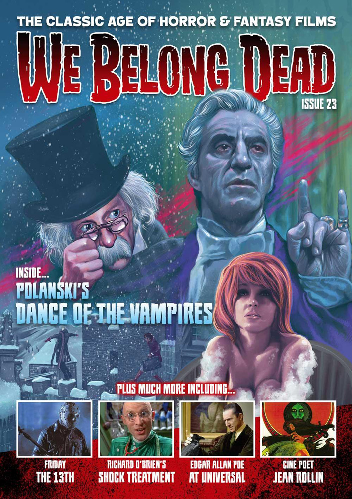 WE BELONG DEAD magazine side cover Issue 23 Fall 2020