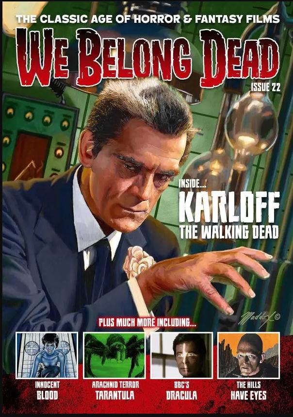 WE BELONG DEAD magazine side cover Issue 22 Summer 2020