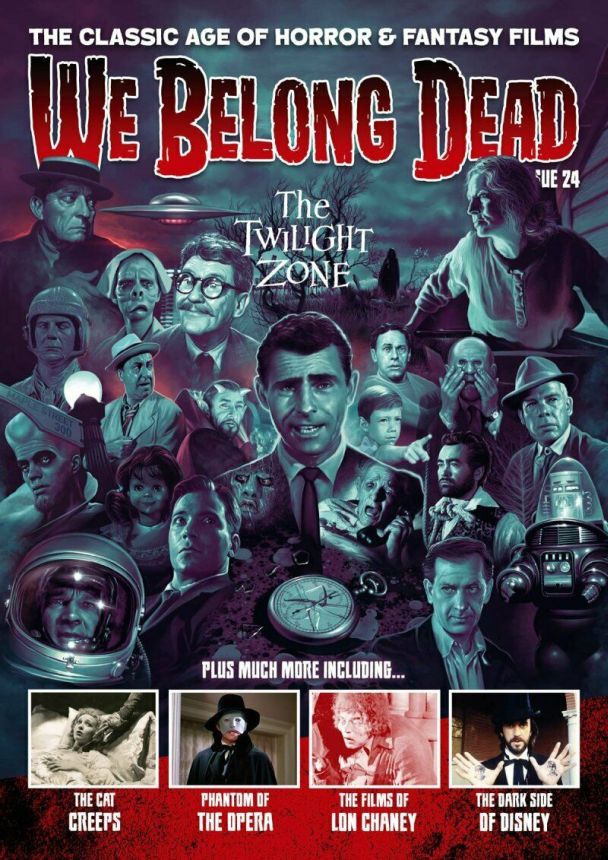 WE BELONG DEAD magazine side cover Issue 24 Winter 2020