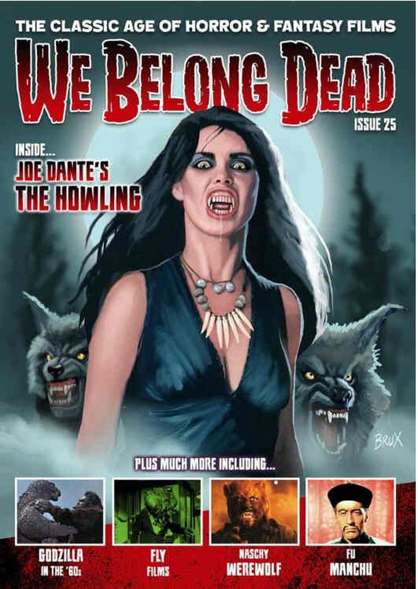 WE BELONG DEAD magazine side cover Issue 25 Summer 2021