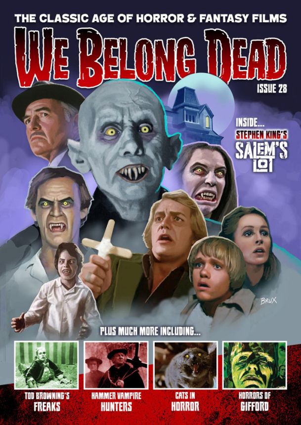 WE BELONG DEAD magazine side cover Issue 28   2021