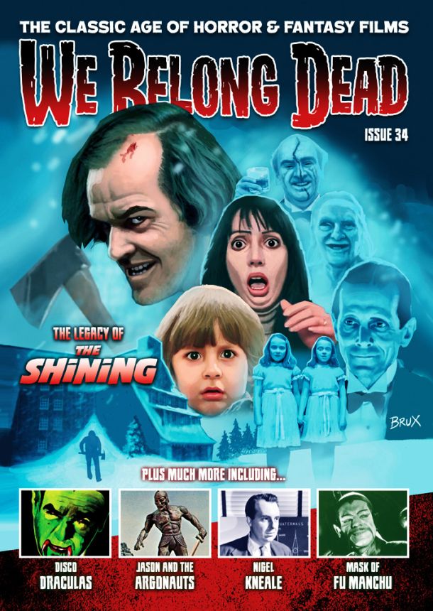 WE BELONG DEAD magazine side cover Issue 34   2022