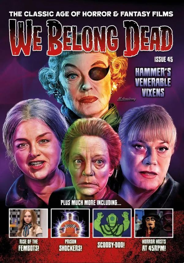 WE BELONG DEAD magazine side cover Issue 45  May 2025