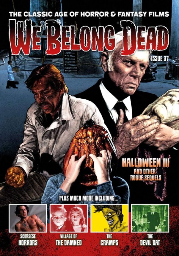 WE BELONG DEAD magazine side cover Issue 37   2023