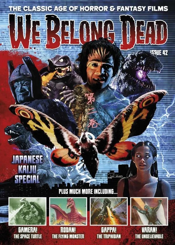 WE BELONG DEAD magazine side cover Issue 42   2024