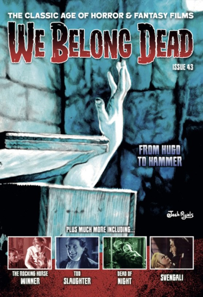 WE BELONG DEAD magazine side cover Issue 43   2024