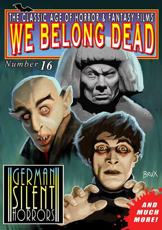 WE BELONG DEAD magazine side cover Issue 16 April/May/June 2015