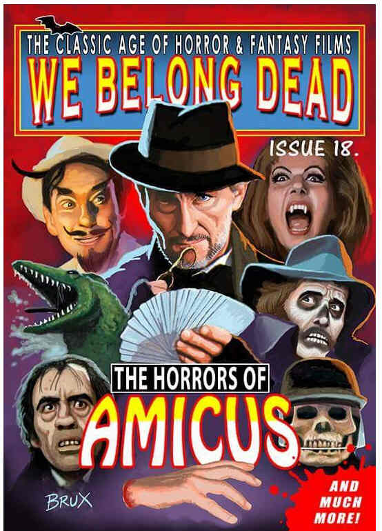 WE BELONG DEAD magazine side cover Issue 18  2016