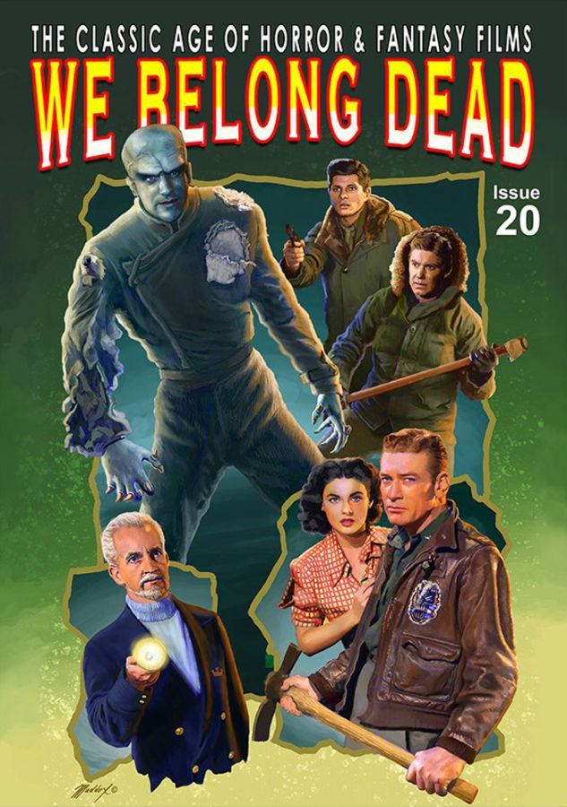 WE BELONG DEAD magazine side cover Issue 20  June 2018