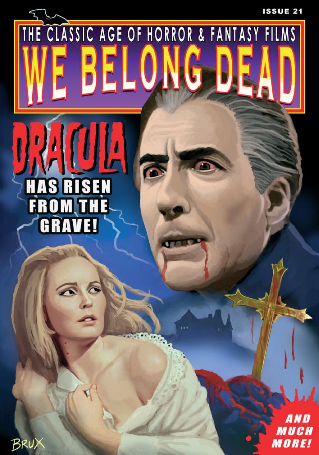 WE BELONG DEAD magazine side cover Issue 21  March 2019