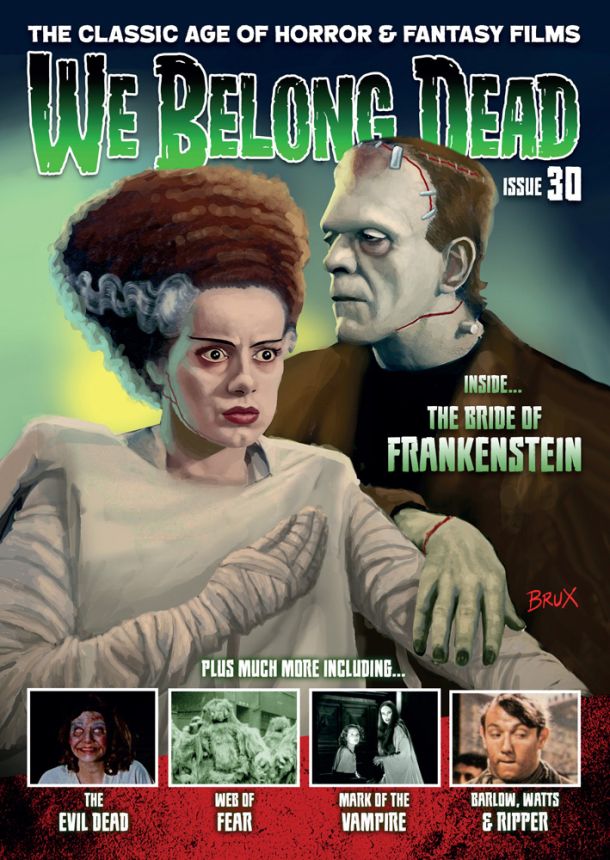 WE BELONG DEAD magazine side cover Issue 30   2022