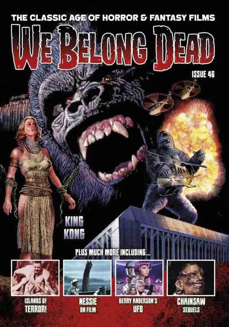 WE BELONG DEAD magazine side cover Issue 46   2025