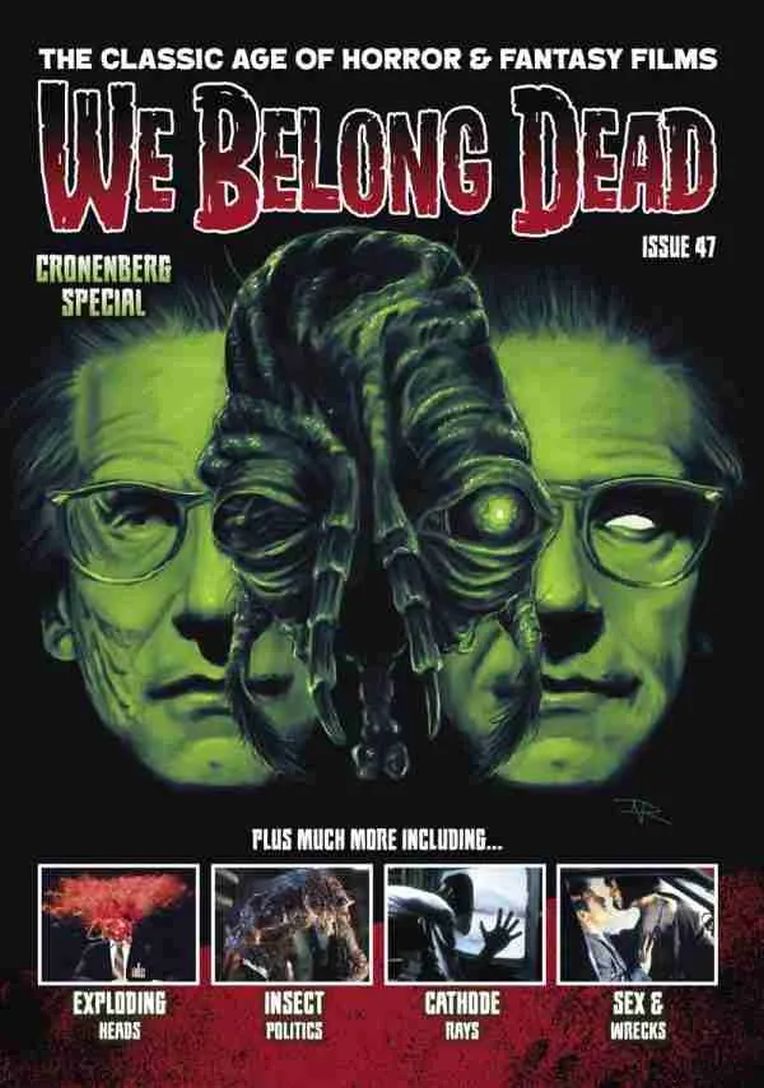 WE BELONG DEAD magazine side cover Issue 47   2025