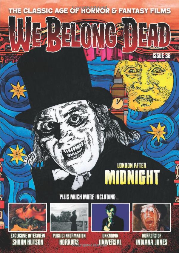 WE BELONG DEAD magazine side cover Issue 36  June 2023