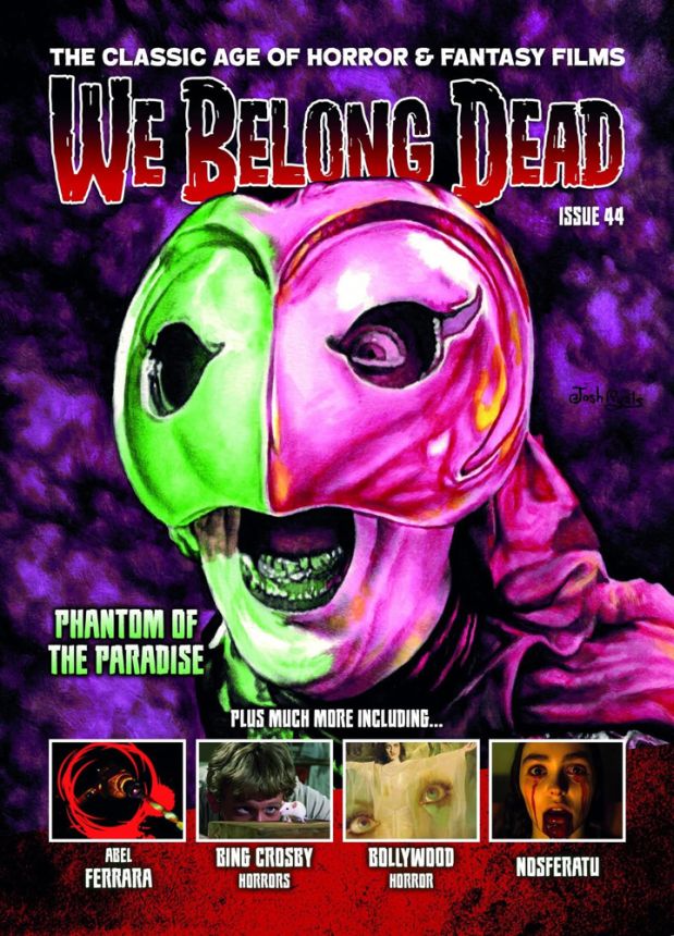 WE BELONG DEAD magazine side cover Issue 44   2025