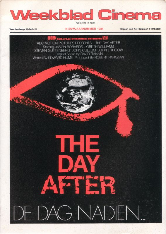 WEEKBLAD CINEMA magazine side cover January 1984