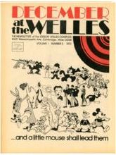 AT THE WELLES magazine side cover Vol 1 # 3 - December 1973