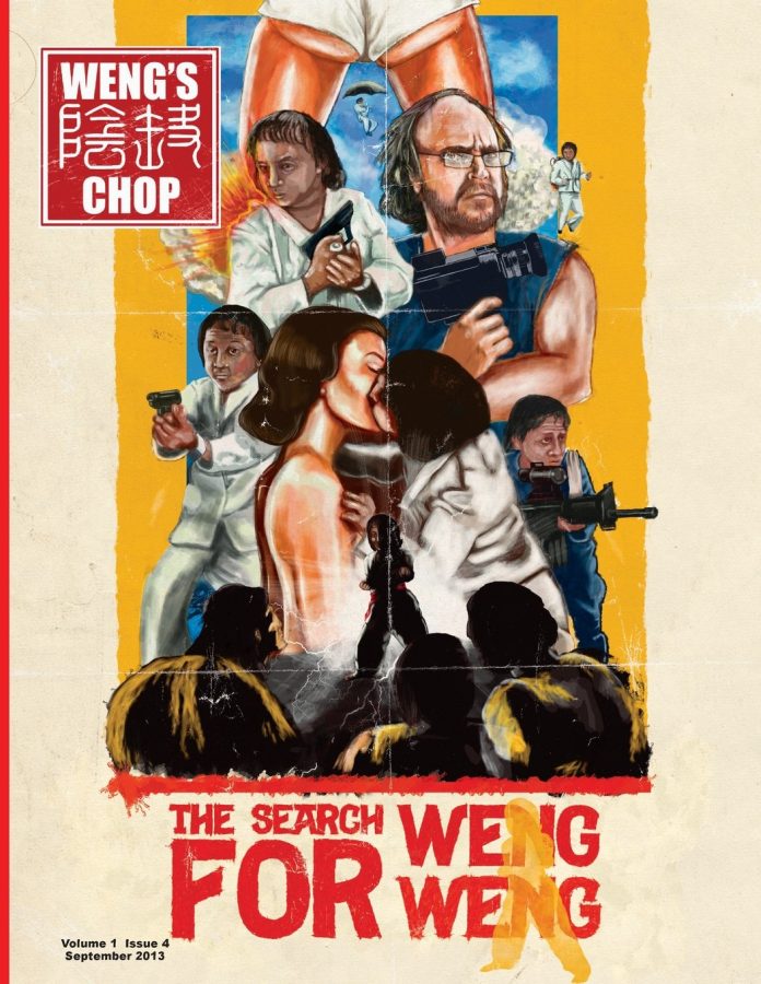 WENGS CHOP magazine side cover Issue 4 September 2013