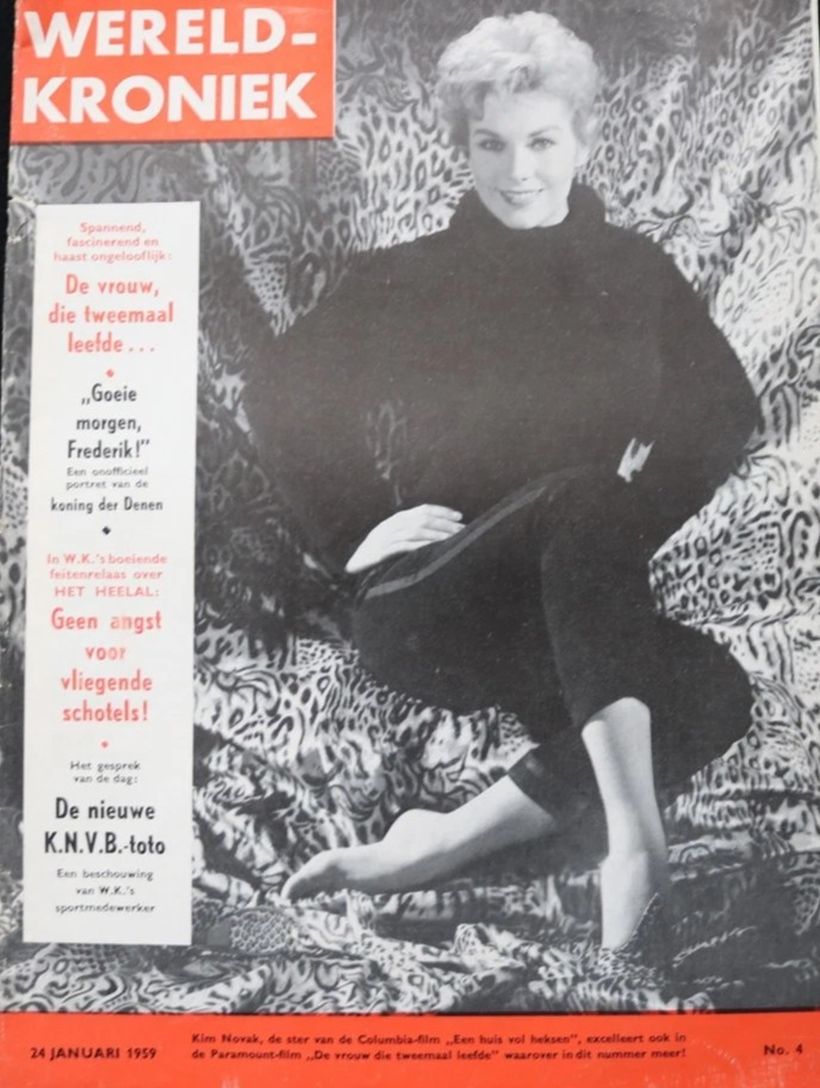 WERELD KRONIEK magazine side cover 24 January 1959