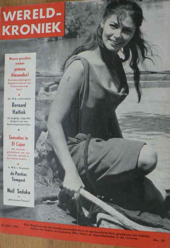WERELD KRONIEK magazine side cover Issue 29 22 July 1961