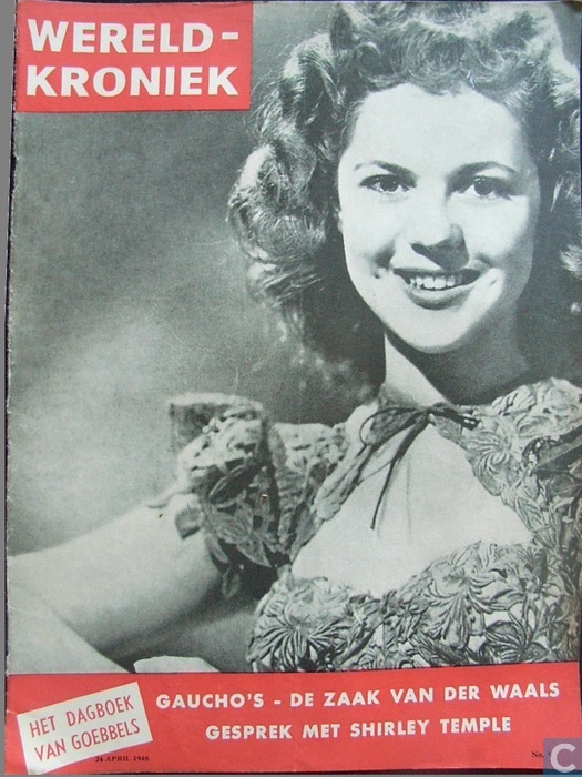 WERELD KRONIEK magazine side cover 24 April 1948