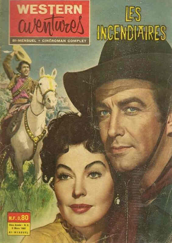WESTERN AVENTURES magazine side cover Issue 4 6 March 1962