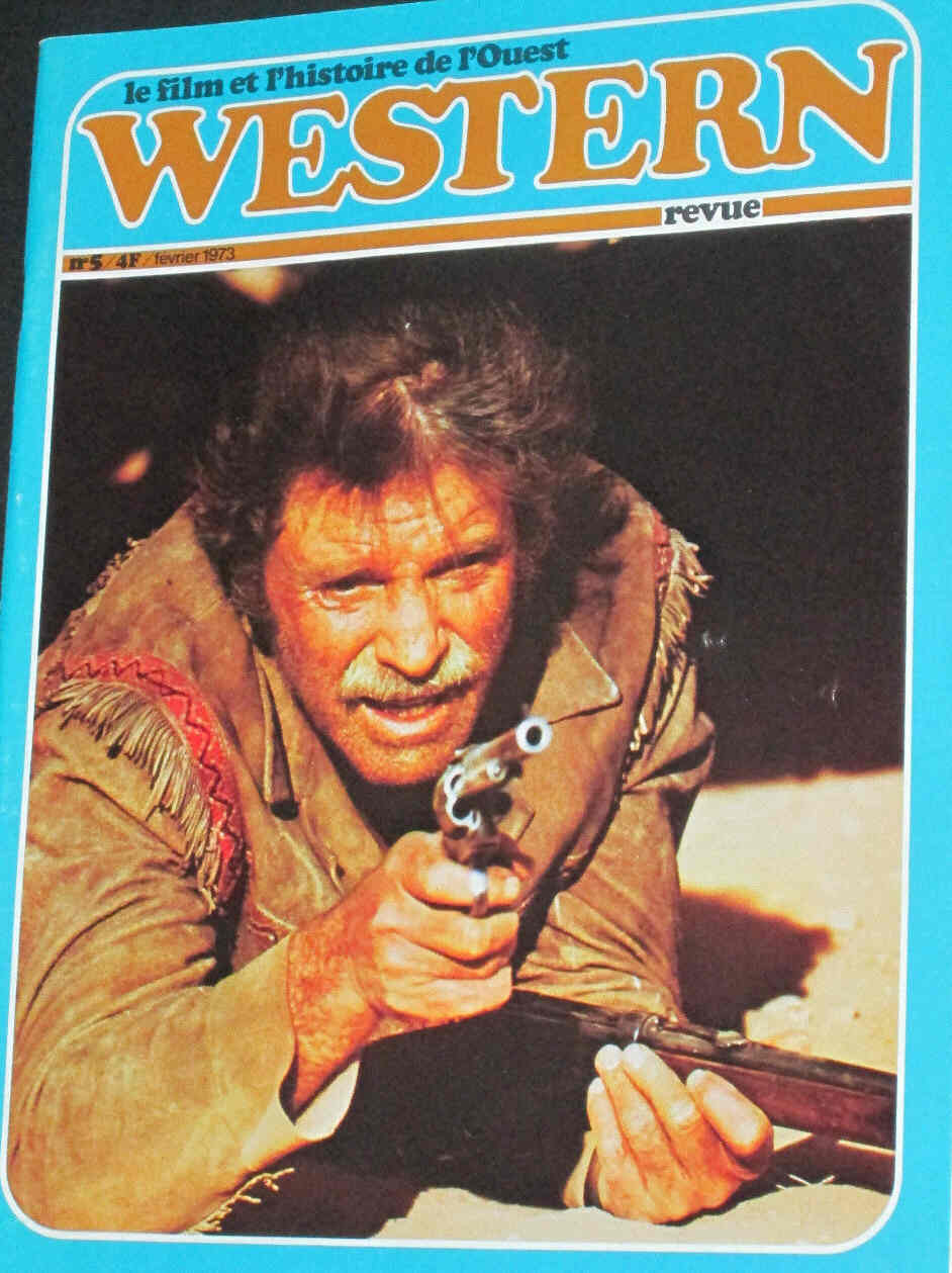 WESTERN REVUE magazine side cover Issue 5 February 1973