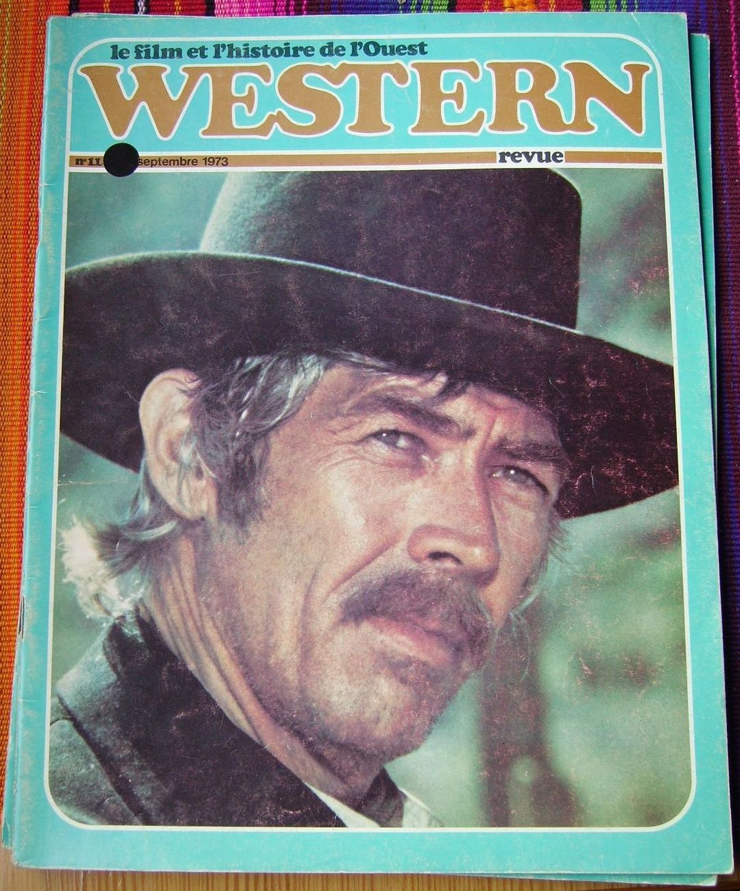 WESTERN REVUE magazine side cover Issue 11 September 1973
